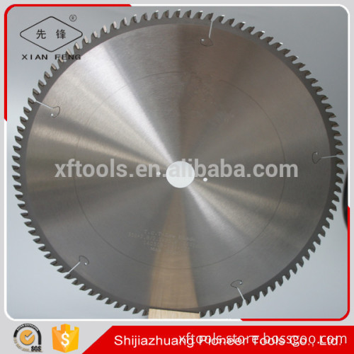 high quality L-R-L-R-F teeth acrylic cutting tungsten carbide steel saw blade